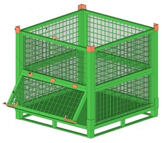 Steel Component Container Steel container